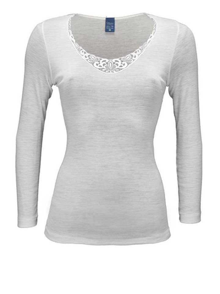 Cinzia Manga Comprida - Lã e Seda por atacado de Madiva