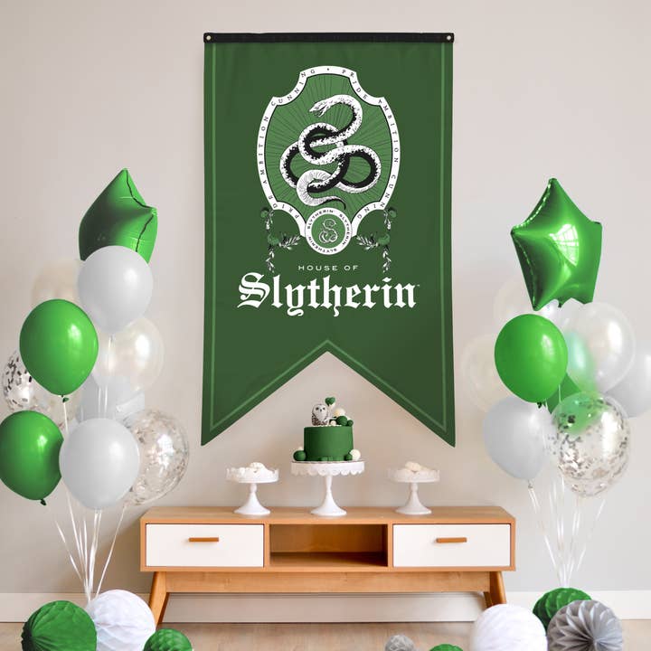Conquest Journals - Wholesale Flag - Harry Potter Slytherin Crest Banner Flag (30'' x 50'')3