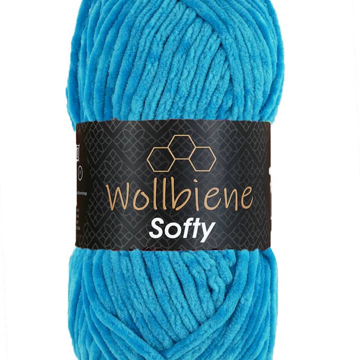 Wollbiene - Vendita all'ingrosso Lana - Wollbiene Softy chenille in micropoliestere 100 g filo grosso per maglia e uncinetto55