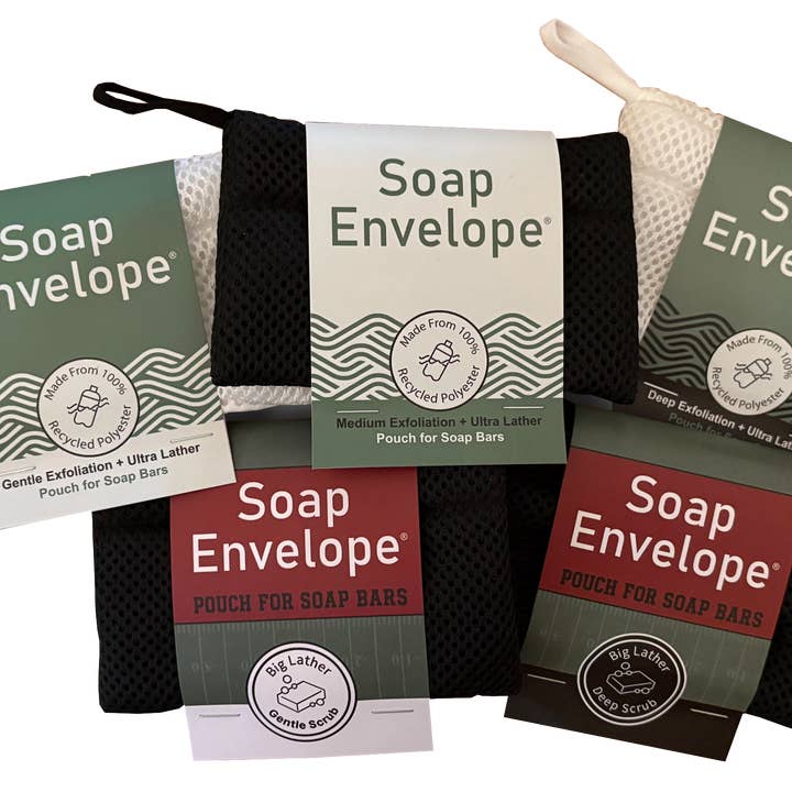 Soap Envelope – wholesale Tvålpåse – Tvålpåse - Tvålkuvert tvålsparare svart tvålpåse6