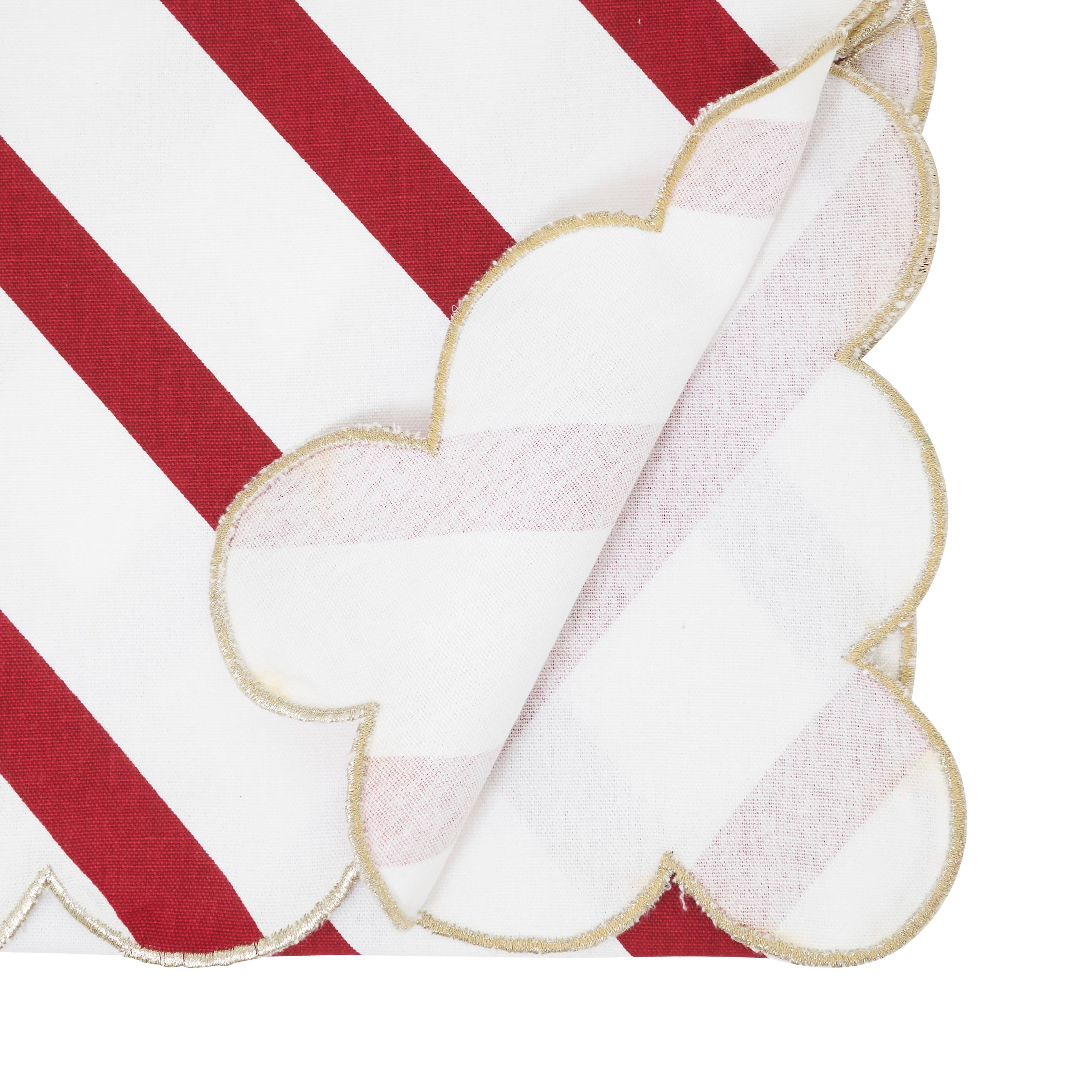 Saro Lifestyle - Wholesale Table Runner - Cotton Scalloped Table Runner31