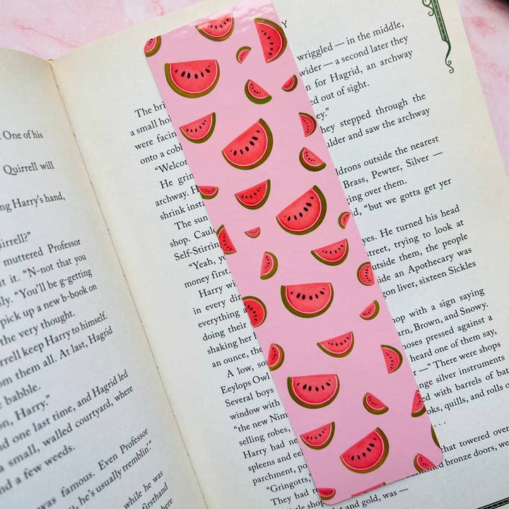 Watermelon Bookmark for wholesale by Tabs Art Shop