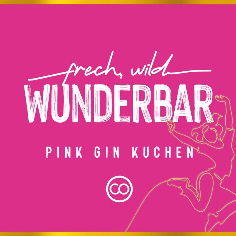 COSTOLUTO - Wholesale Cake - cheeky, wild, WONDERFUL / Pink Gin Cake / 130g / PU 31