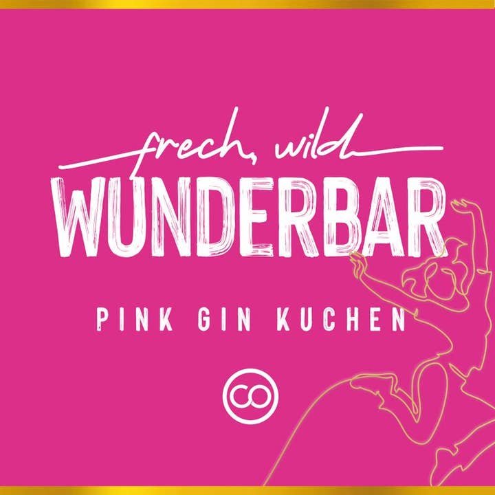 COSTOLUTO - Wholesale Cake - cheeky, wild, WONDERFUL / Pink Gin Cake / 130g / PU 31