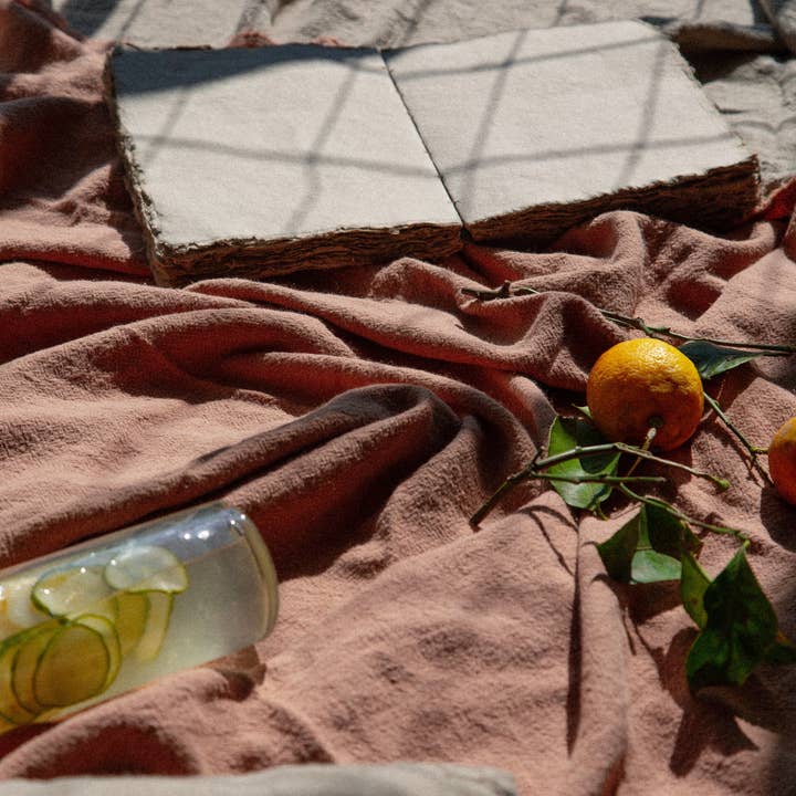 Maison Masarin – Engroshandel Dug – Rå fransk linnedplaid, dug og gardin - forår/sommer30