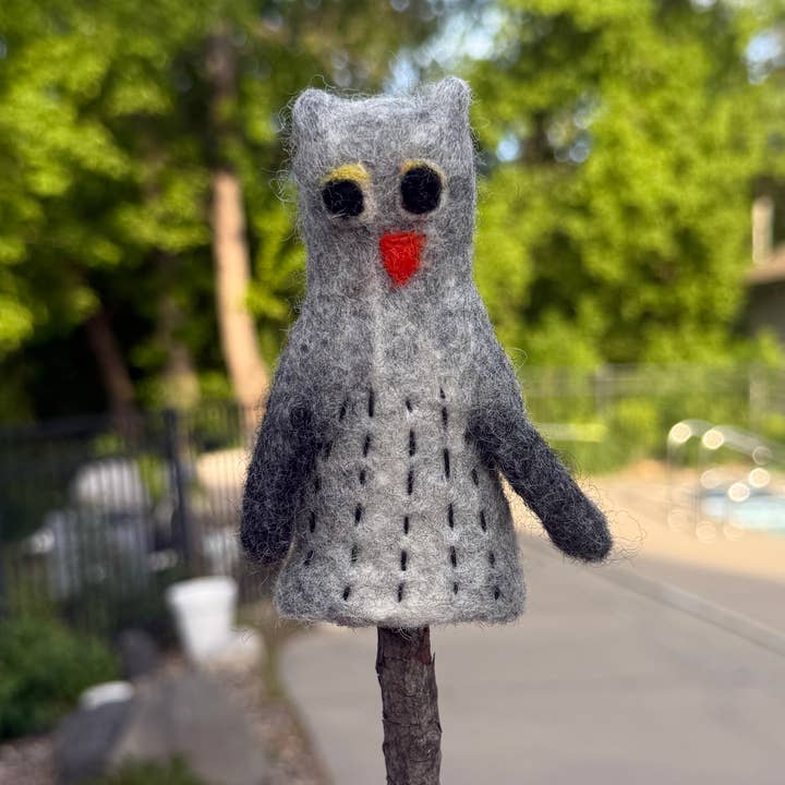 Lungta Imports - Wholesale Finger puppet – Child & baby - Finger Puppets, Animal Puppets 3-D Hand Felted3