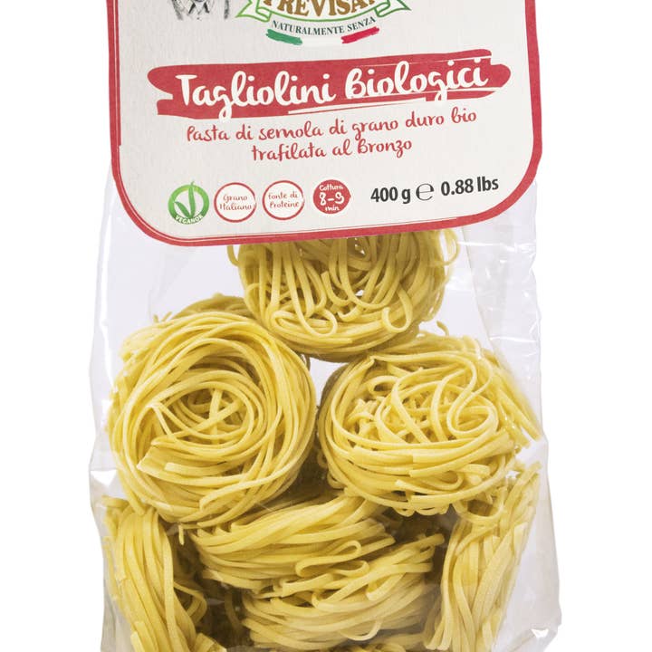 Trevisan - Wholesale Pasta - ORGANIC TAGLIOLINI PASTA 400 G1