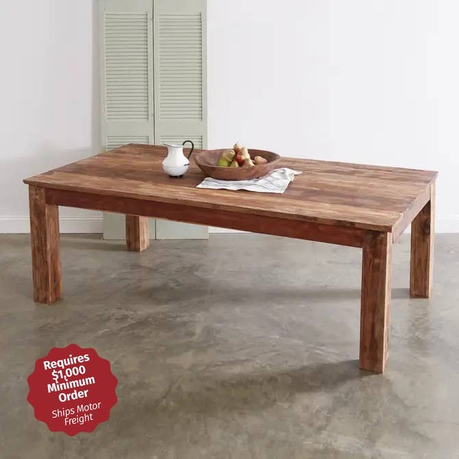 CTW Home Collection - Wholesale Console Table - Oakcrest Solid Wood Dining Table