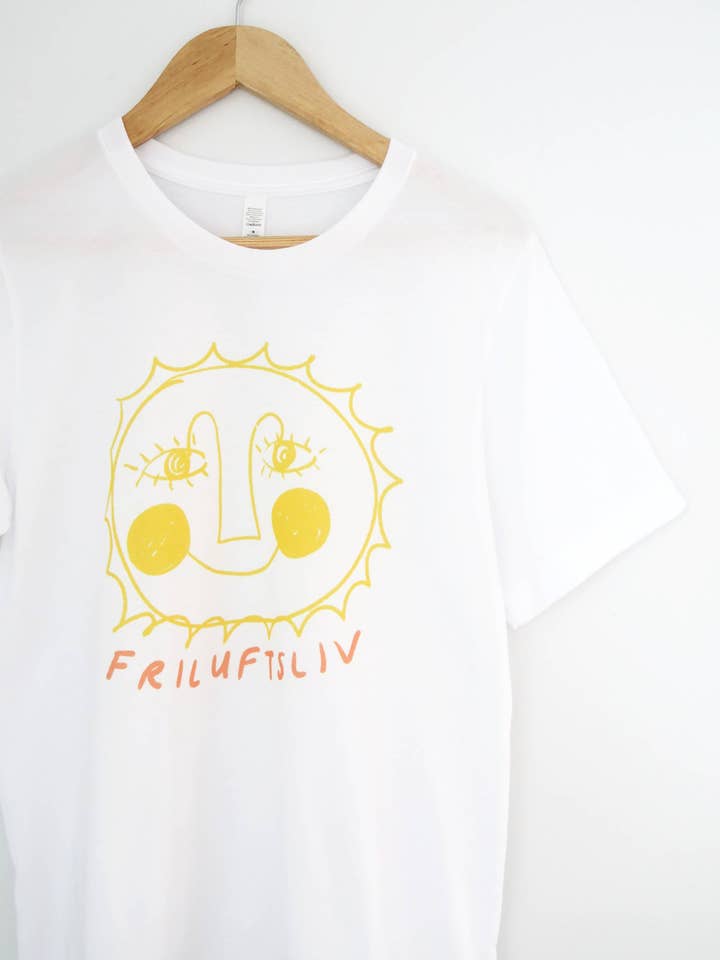 Friluftsliv, Life Outdoors T-Shirt for wholesale by Joseph + Sue
