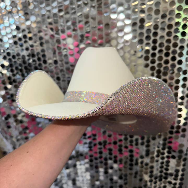 Rhinestone Cowgirl - Wholesale Cowboy Hat - Women's - The Cowgirl hat in Ab Rhinestones1