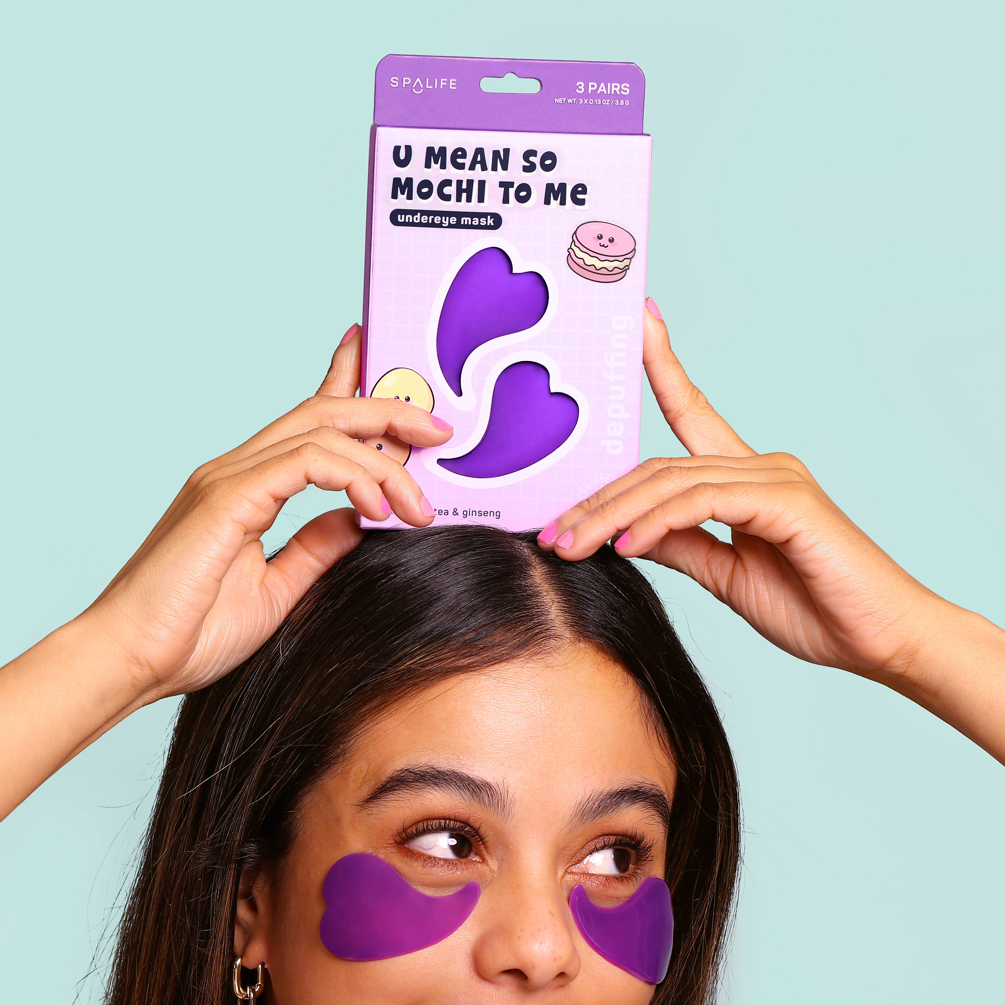 My Spa Life - Wholesale Oogbehandelingsmasker - U betekent zoveel mochi voor mij ontzwellende onderoogmaskers1