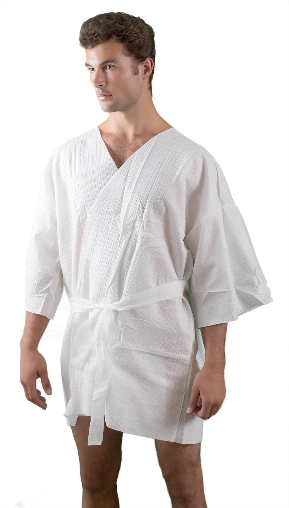 Appearus Products Corp. - Wholesale Robe - Unisex - Disposable Spa Robes, 50gsm Soft Spunlace, Unisex1