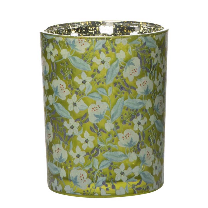 Windlicht Glas marie Blumen mittel 12cm für den Großhandel von Mars & More - Brand of B Living