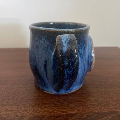 Adirondack Pottery Co. - Venta al por mayor Taza de café/té - Taza Camping In The Mountains | Cerámica hecha a mano