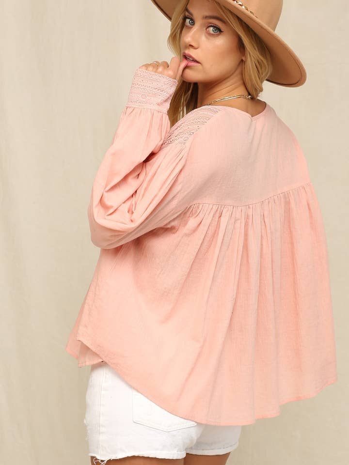 Boho Peasant Blouse for wholesale by KyeMi