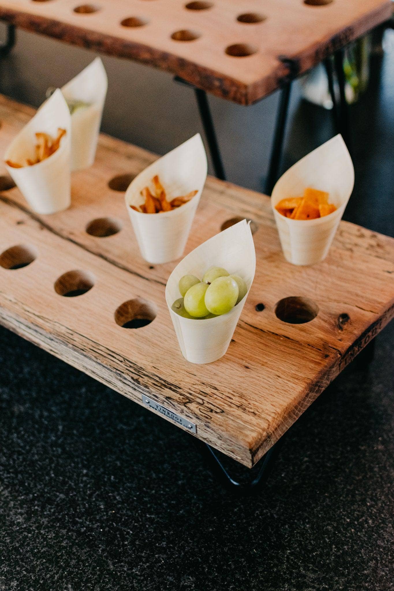 Tin Roof Kitchen & Home - Wholesale Appetizer Serveware - Charcuterie Cone Stand2