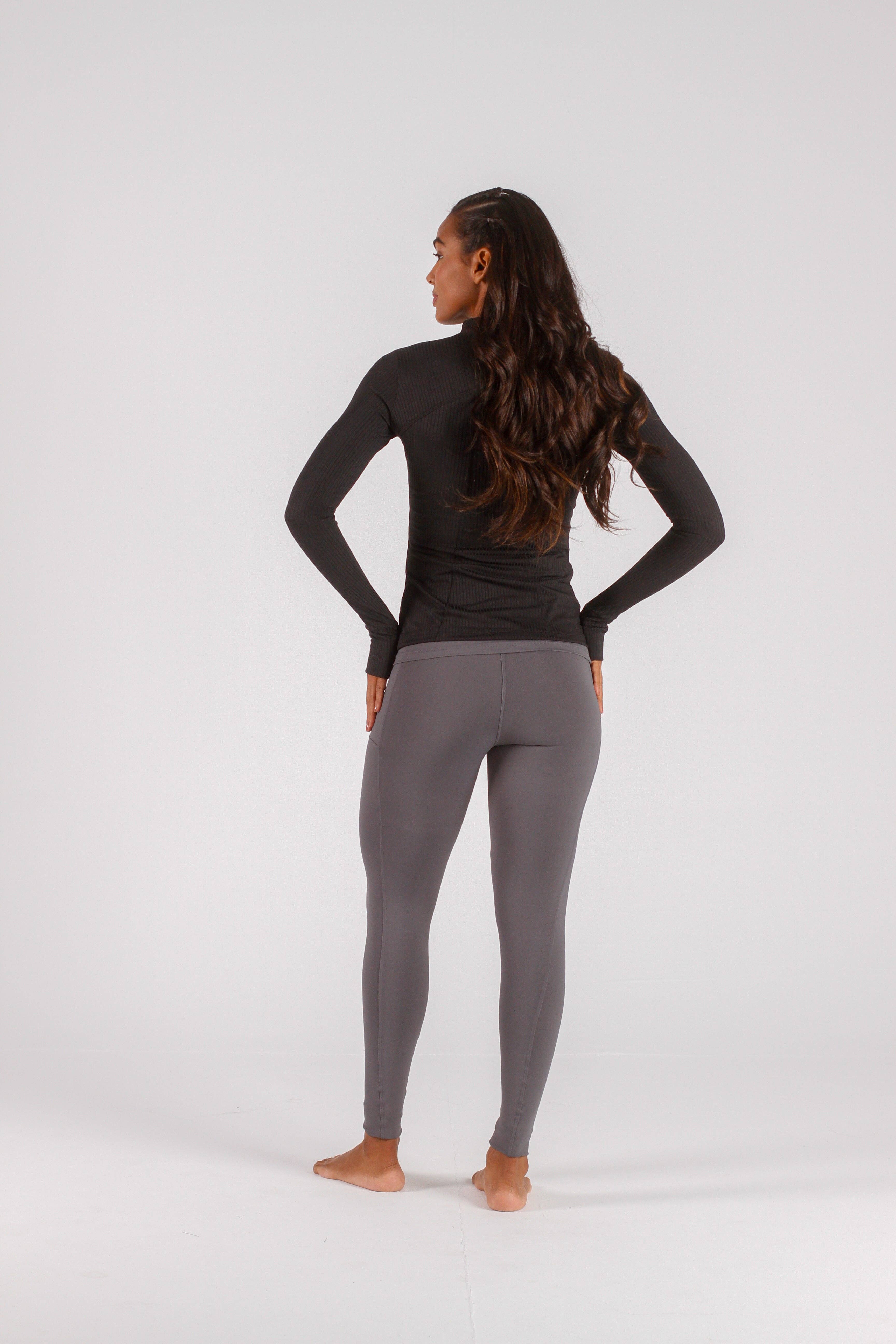 Cloud9ine Activewear - Wholesale Trainingsjack - Dames - Zwarte geribbelde jas12