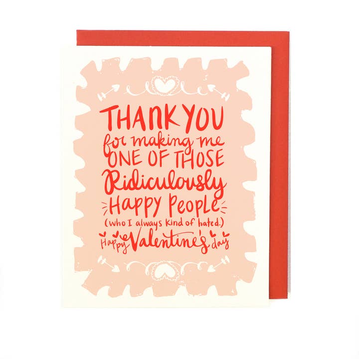 Ridiculous Valentine Card Funny Silly Cheeky Sarcastic for wholesale by Little Low