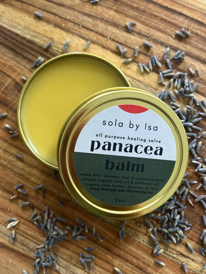 Panacea Balm - Baume cicatrisant pour la peau pour la vente par Sola by Isa