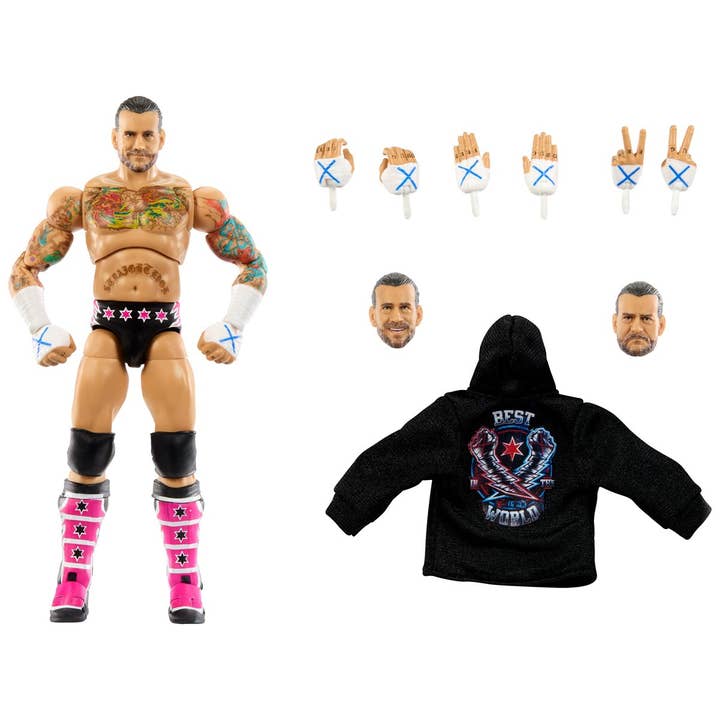 Entertainment Earth - Wholesale Figurine Toy - Kids - WWE Ultimate Edition Wave 27 CM Punk Figure7