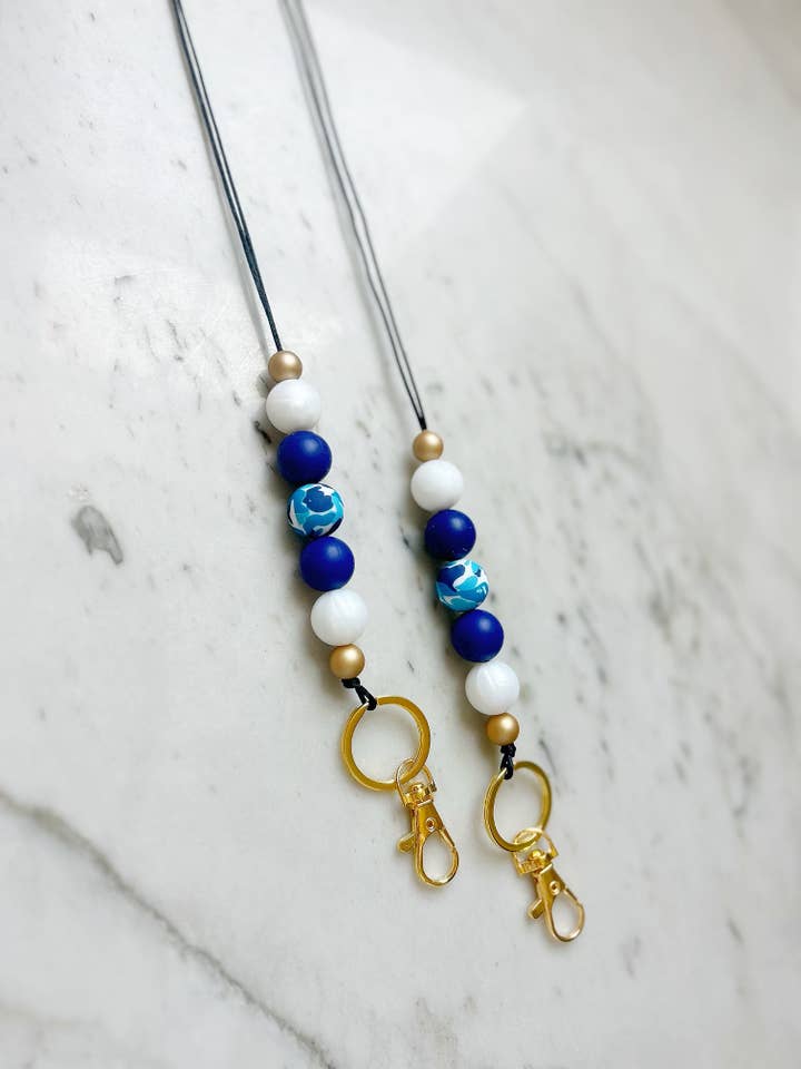 Ocean Breeze Lanyard for wholesale by Lanyard Lovebirds