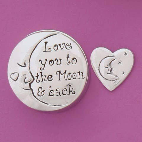 Basic Spirit - Wholesale Keepsake Coin/Token - Love To Moon Box W/Coin