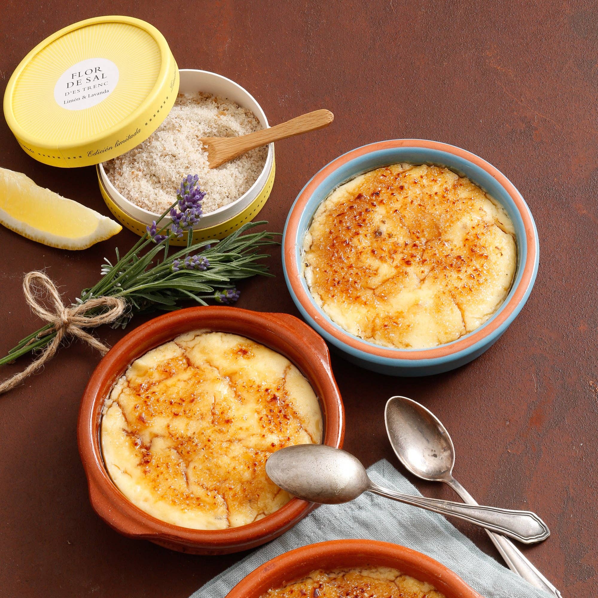 Flor de Sal d'Es Trenc - Vente Sel - Flor de Sal d'Es Trenc au citron et à la lavande1