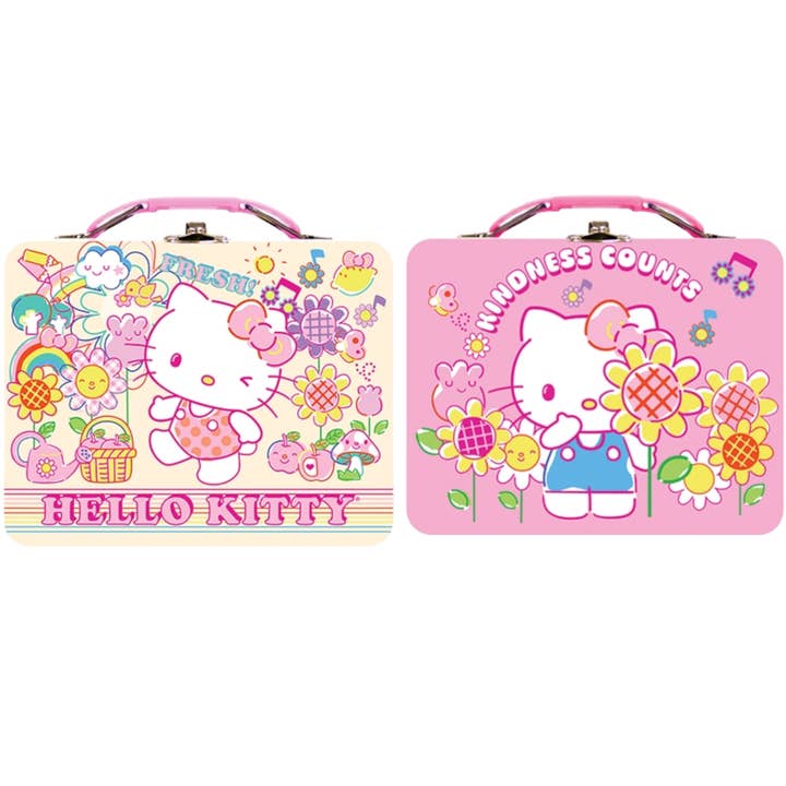 Cow Crack Wholesale - Wholesale Lunch Bag/Box - Kids - Hello Kitty Large Tin Lunch Box