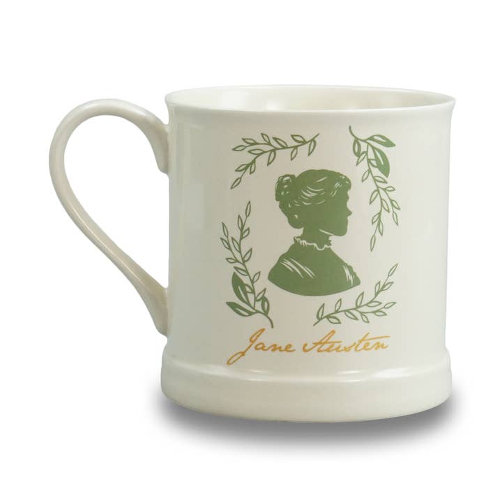 Mug Forme Vintage 375ml Jane Austen (Silhouette) pour la vente par Half Moon Bay