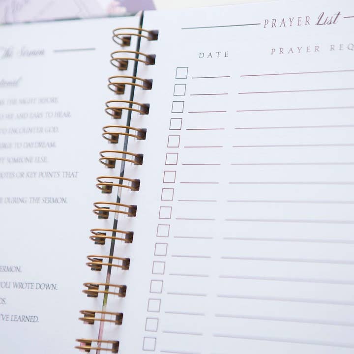 Chosen & Cherished - Wholesale Notebook - Sermon Notebook for Women | Sermon Notes Journal4