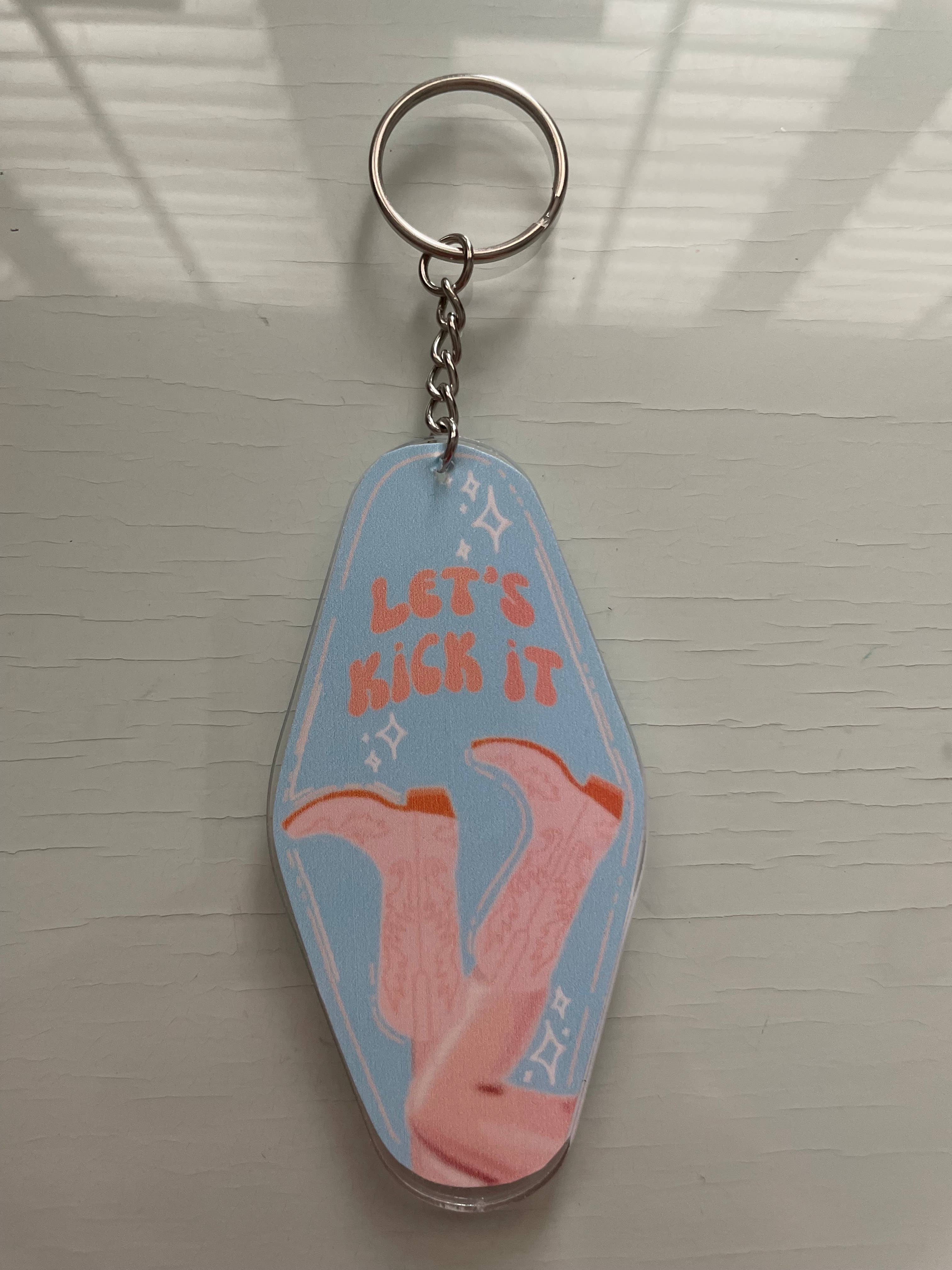 Mallory Taylor Designs - Wholesale Keychain - Women's - Lets Kick It Keychain1