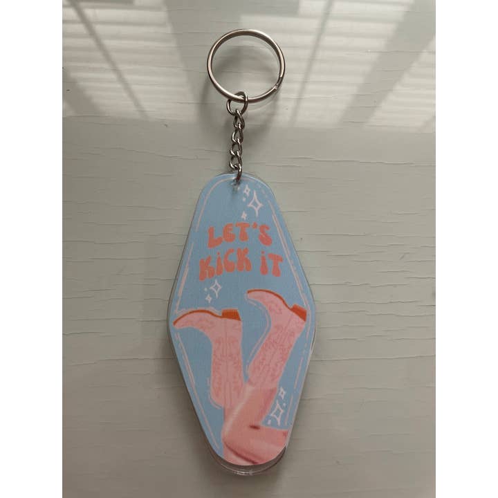 Mallory Taylor Designs - Wholesale Keychain - Women's - Lets Kick It Keychain1
