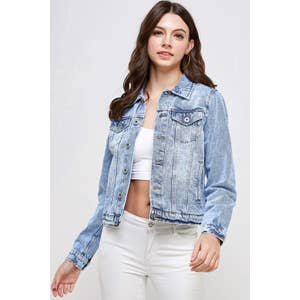 Women's denim 2025 jackets wholesale