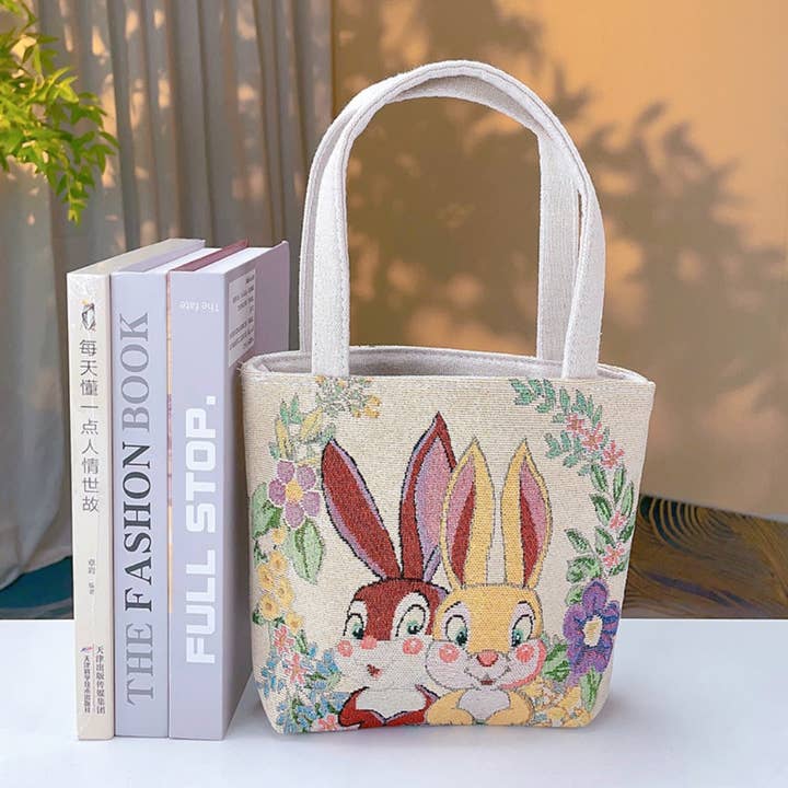 Funkyrel® Atzbranding Limited - Wholesale Tote bag – Women's - Cosbai - Embroidered Canvas Handbag