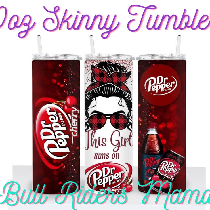 Wholesale DR PEPPER GIRL TUMBLER for your store