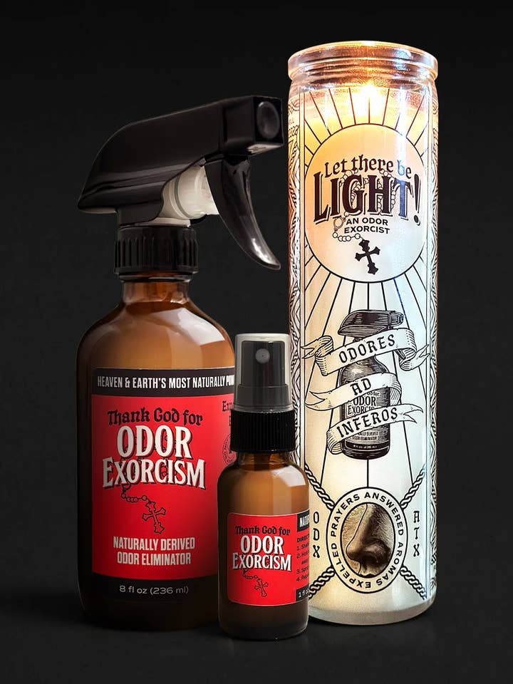 Ensemble Élimination des Odeurs Sainte Trinité pour la vente par Odor Exorcism