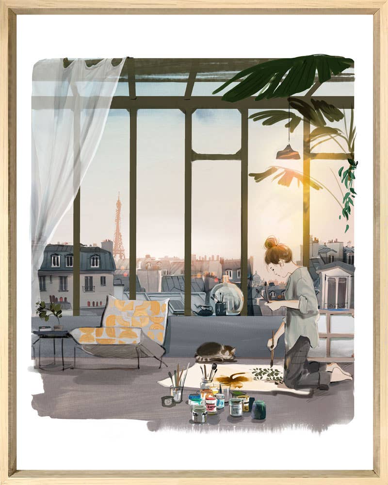 Atelier Contemporain - Wholesale Art Print - Fine Art Print - "The Artist" - S.Griotto2