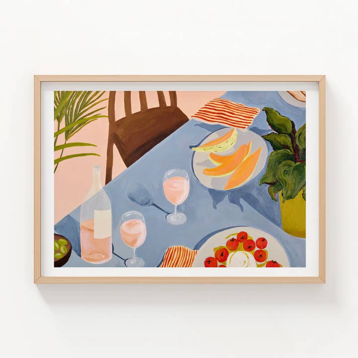 Lunch in the Garden for wholesale by Susie Miller