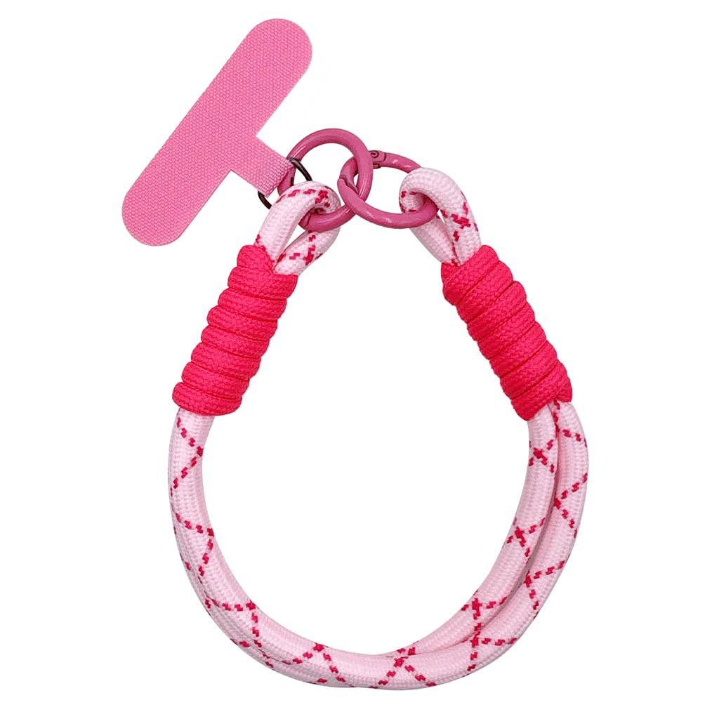 Fashion City - Wholesale Phonecase Strap - Colorful Rope Knotted Phone Charm Wrist Strap8