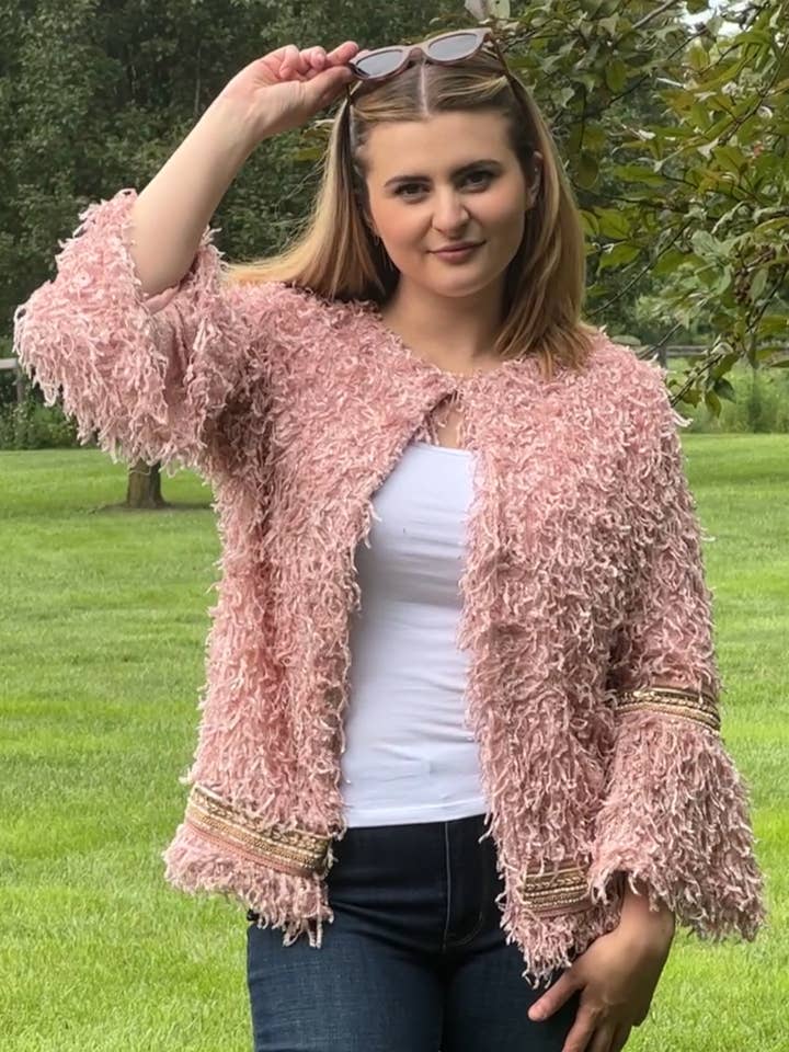 Ellyndale – wholesale Jacka - Dam – Shaggy Fur Jacka1