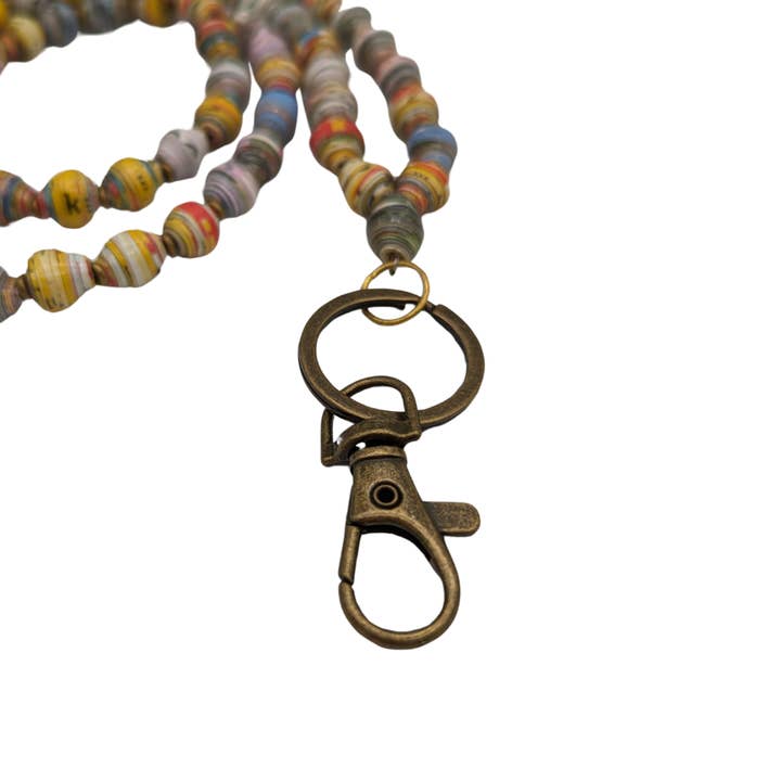 Grain of Rice Project - Wholesale Lanyard - Women's - Paper Bead Lanyard1