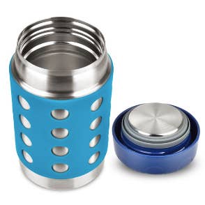 LunchBots - Wholesale Lunch Bag/Box - Kids - LunchBots 16 Oz. Thermal Container Dots Aqua