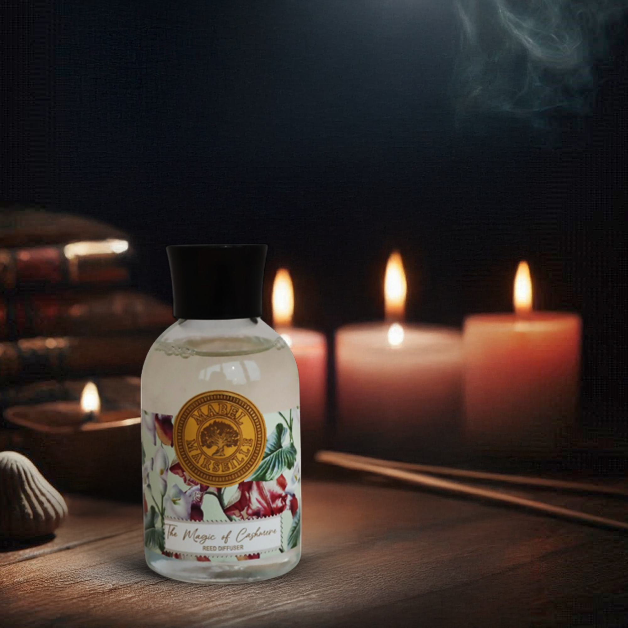 Multicolor Difusor de varillas Mabel Marseille Magical Cashmere 100 ml de venta al por mayor en Faire4