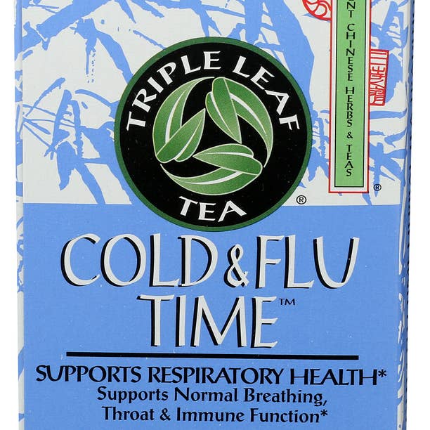 Triple Leaf Tea - Wholesale Health/Detox Tea - Cold & Flu Time Tea0