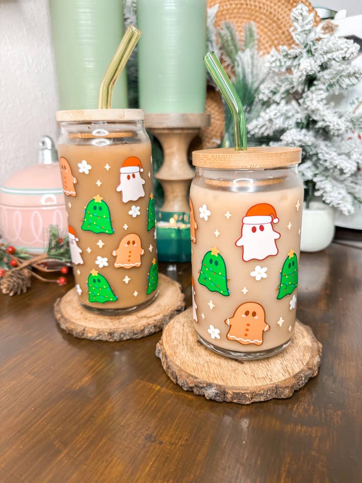 Julspöken - 16oz & 20oz Julkopp för wholesale av Curly Tailed Designs