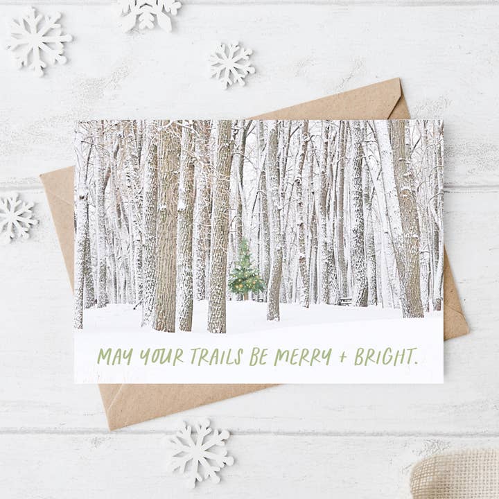 Christmas Trails Merry and Bright for wholesale by Card & Story