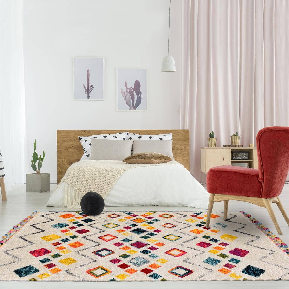 O&Ko – Tapete almofadado por atacado – Tapete colorido TANG para sala de estar 200 x 290 cm1