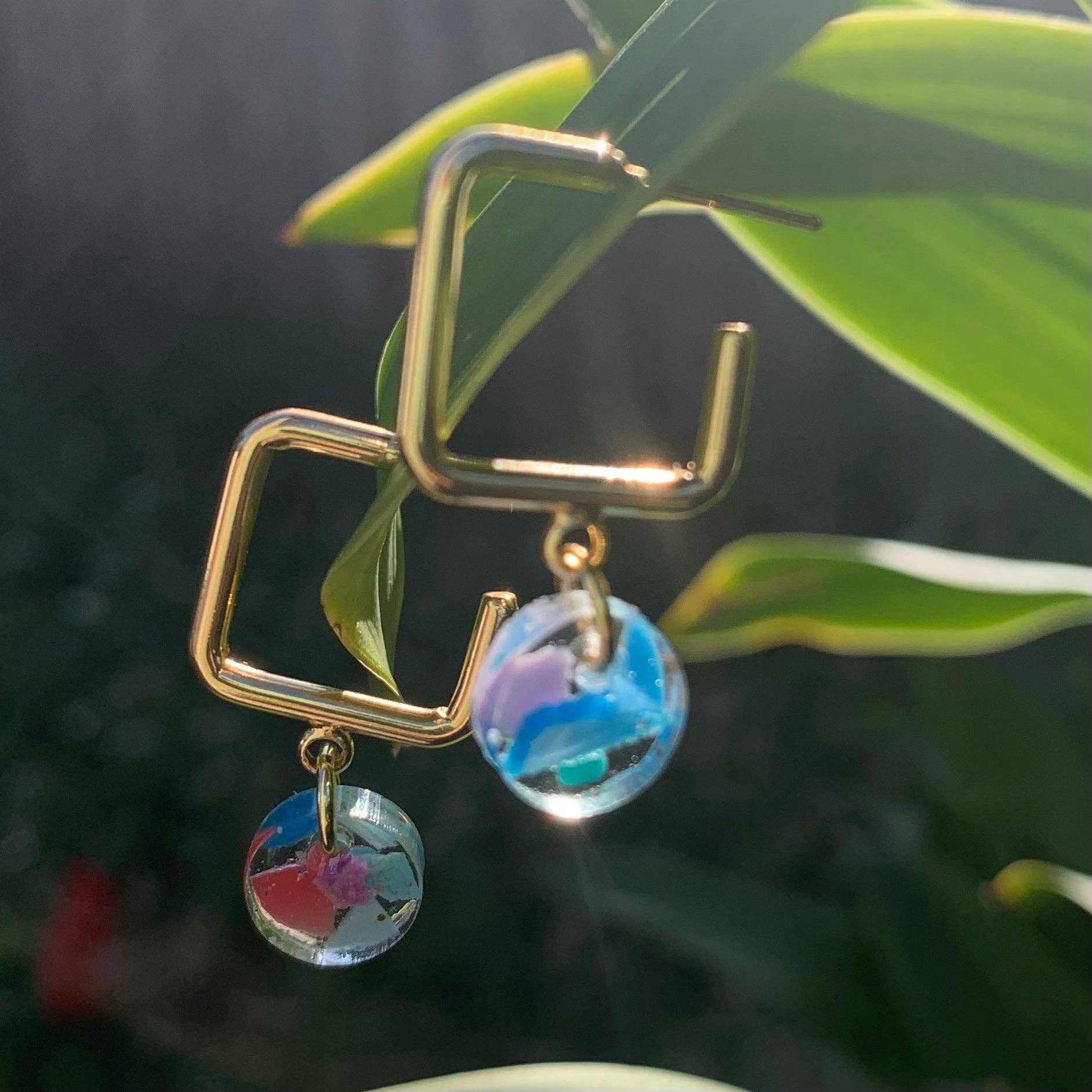 Ocean Plastics - Wholesale Dangle Earrings - Newport Earrings2