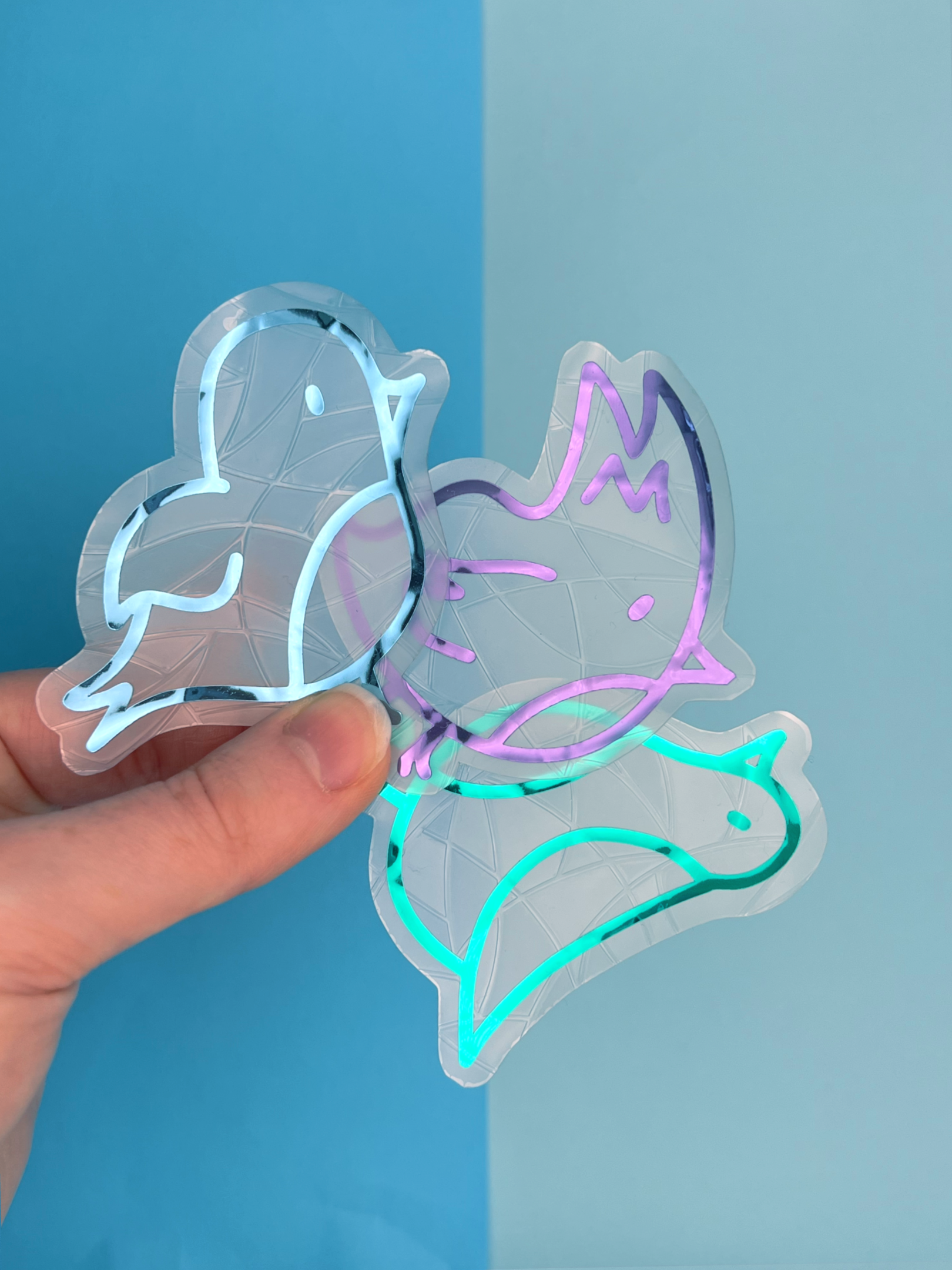 Poppodopolis – wholesale Suncatcher – Mini Birds Suncatcher Set0