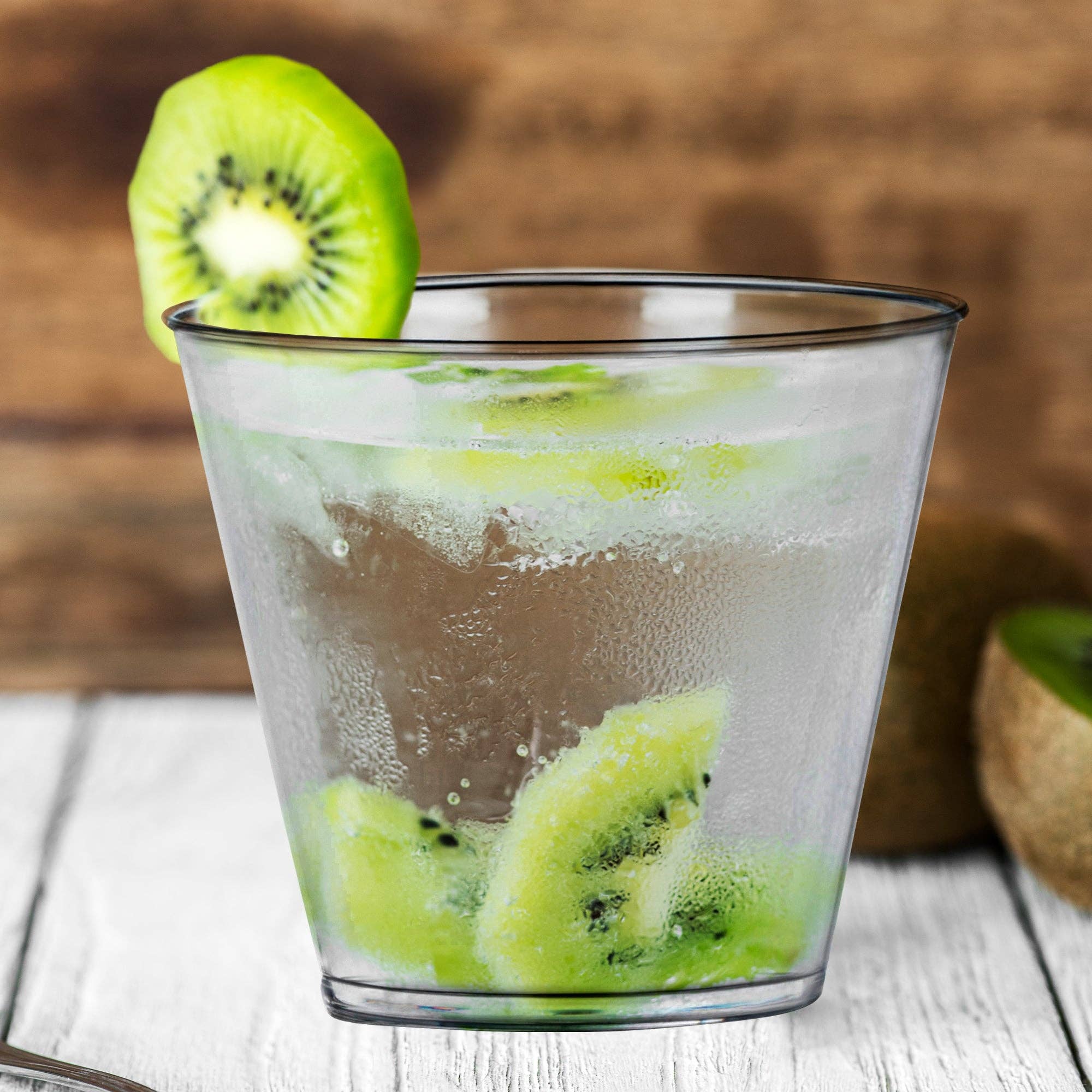 Smarty had a Party - Wholesale Disposable Cup - 5 oz. Crystal Clear Plastic Disposable Party Cups - 20 pcs10